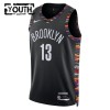 Dres Brooklyn Nets Tyrese Martin Nike 2025-26 City Edition Crno Swingman - Dječji
